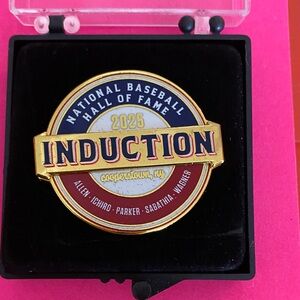 2025 Induction Baseball HOF Pin Limited Edition 3717/5750 Ichiro, Sabathia…